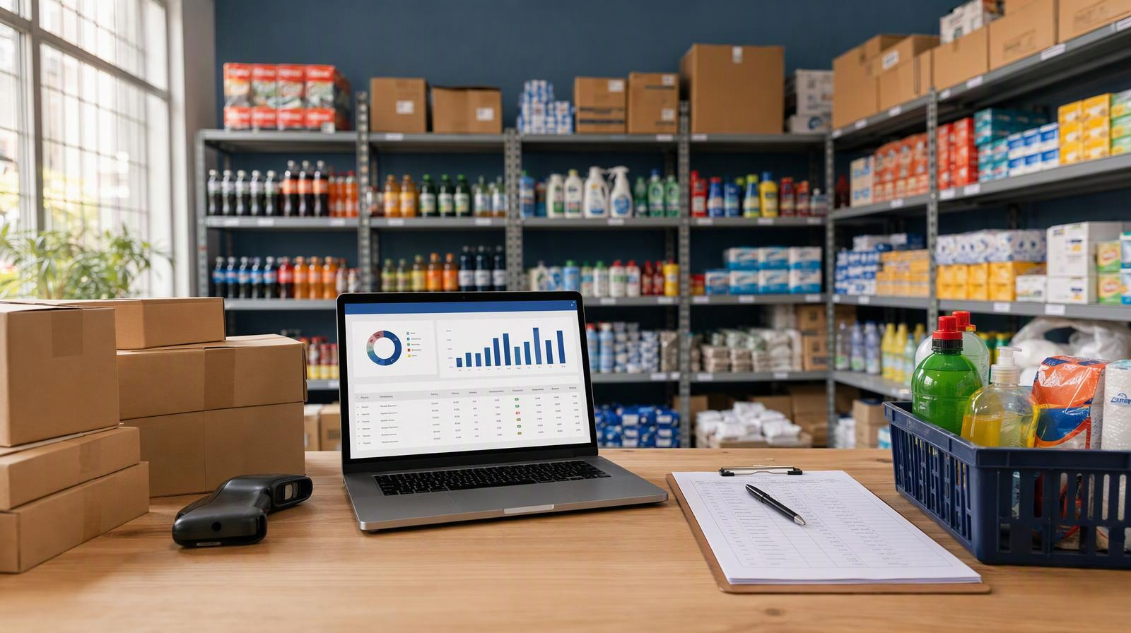 Control de inventario de productos en un negocio en Perú
